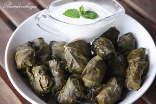 Ароматная долма с мацони