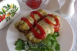 Голубцы из молодой капусты