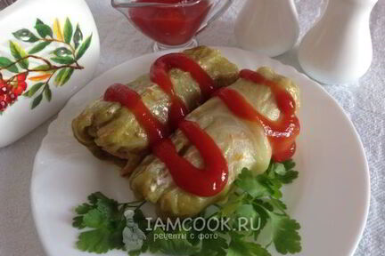 Голубцы из молодой капусты