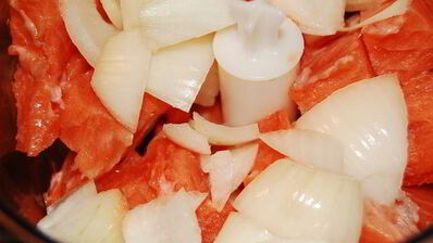 голубцы из савойской капусты с фаршем из семги