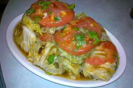 Голубцы по-азиатски