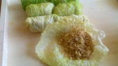 голубцы с куриным фаршем