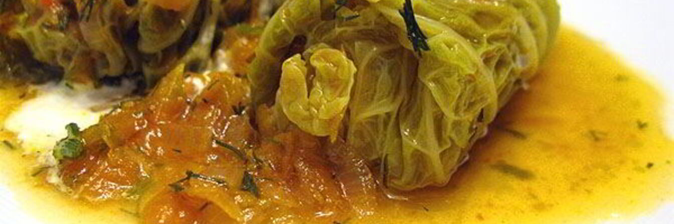 Голубцы с морепродуктами