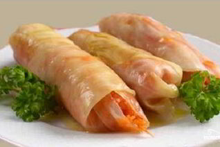 Голубцы с морковкой по-корейски