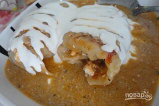 Голубцы в соусе