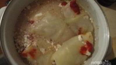 голубцы в соусе