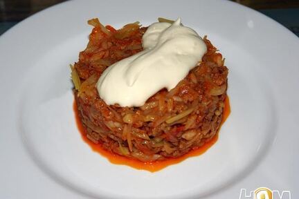 Ленивые голубцы по-псковски