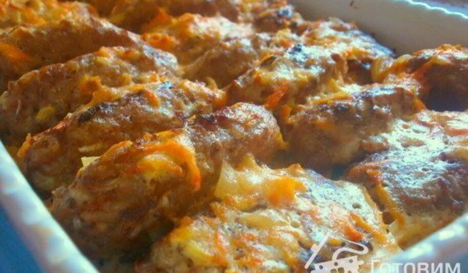 Рецепт ленивых голубцов под сметанным соусом