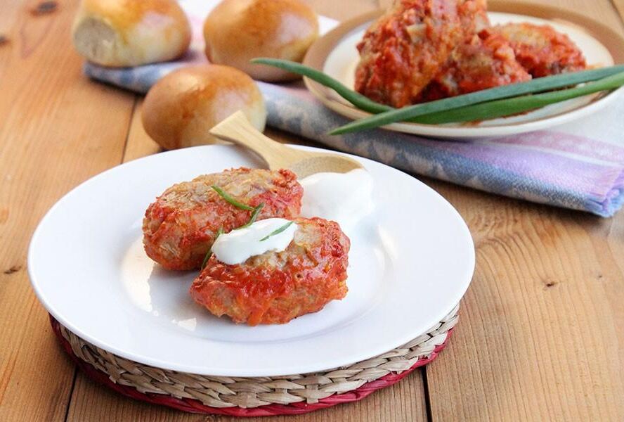 Ленивые голубцы с фаршем и капустой в духовке