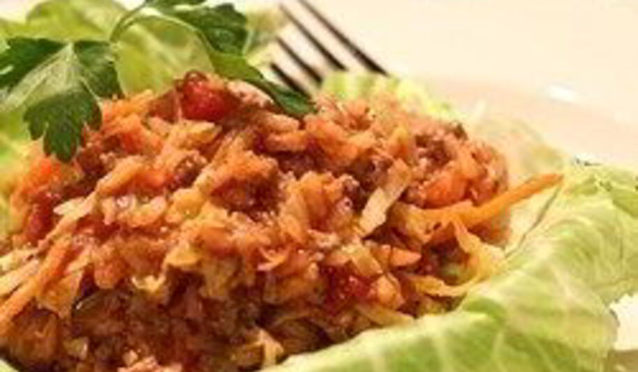 Рецепт ленивых голубцов с фаршем