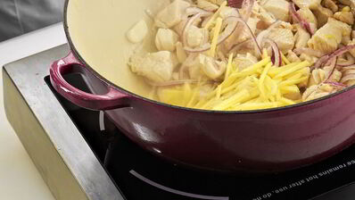 ленивые голубцы с курицей