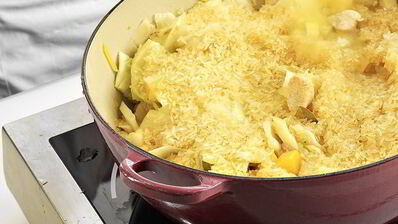 ленивые голубцы с курицей