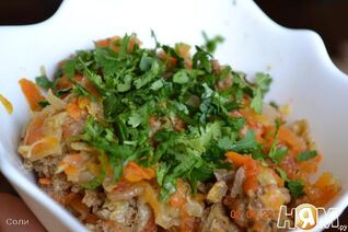 Ленивые голубцы в мультиварке