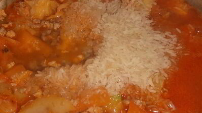 перцы с кабачком ленивые голубцы