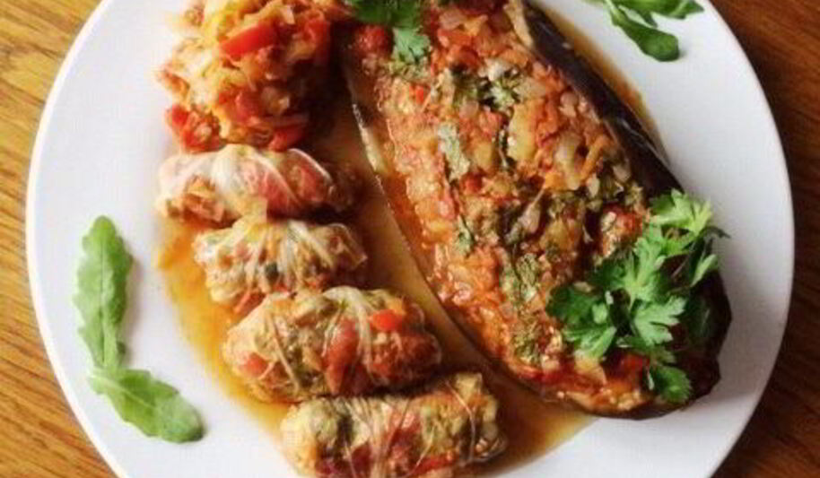 Рецепт постных овощных голубцов