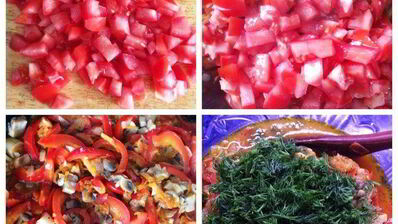 постные овощные голубцы