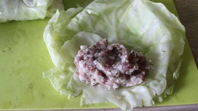 запеченные голубцы в кетчупе и сметане