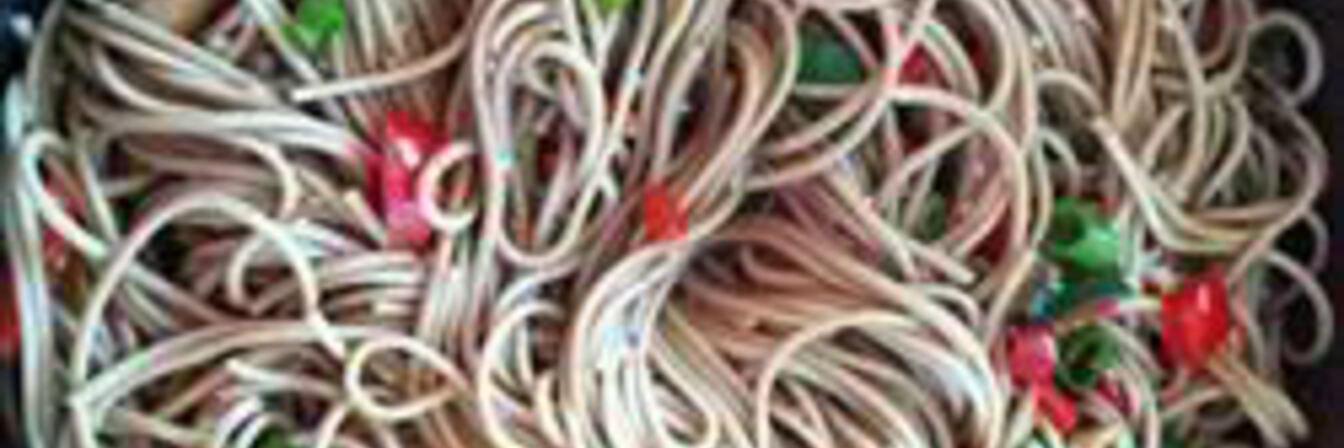 Гречневая лапша Соба с кунжутными семечками