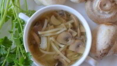 грибная лапша