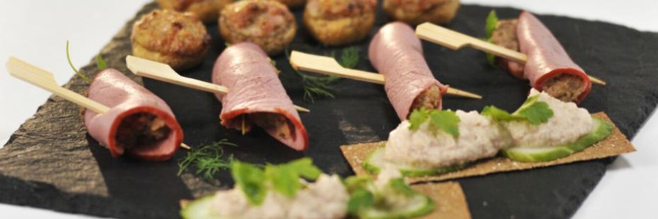 Фаршированные шампиньоны