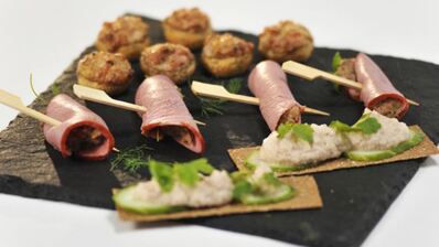 фаршированные шампиньоны