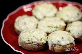 Грибы фаршированные