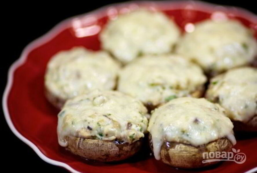 Грибы фаршированные