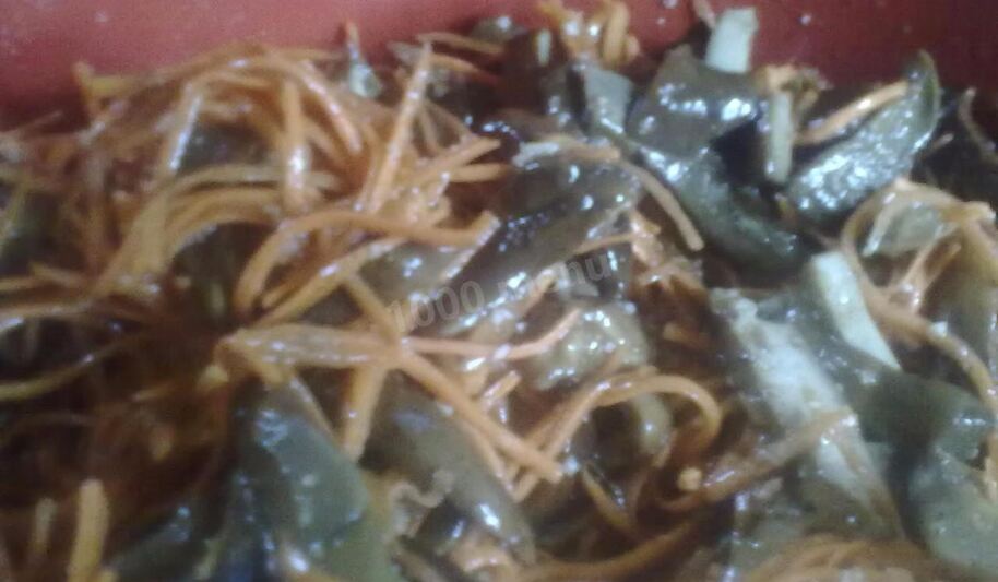 Рецепт грибов по-корейски пальчики оближешь