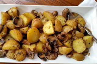 Грибы с картошкой