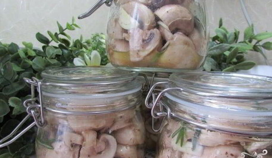 Рецепт грибов с розмарином