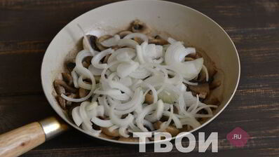 грибы в сливочном соусе