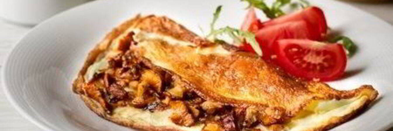 Лисички, жареные с яйцом