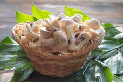 Мороженные шампиньоны