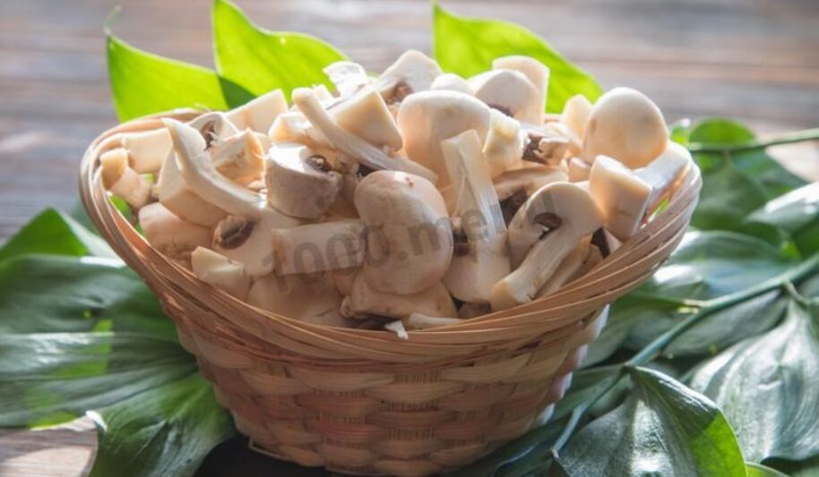 Рецепт мороженных шампиньонов