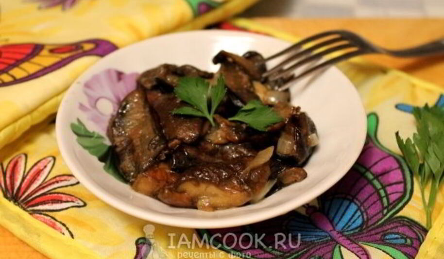 Рецепт подосиновиков жареных