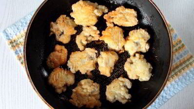 шампиньоны в кляре