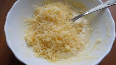 шампиньоны в сырном кляре