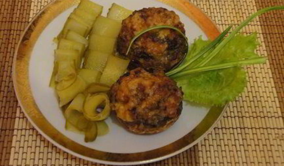 Рецепт шампиньоны, запеченные с сыром