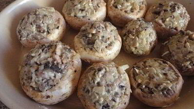 шампиньоны, запеченные с сыром