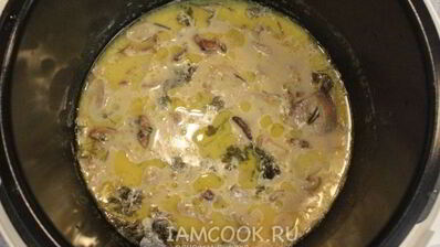 тушеные грибы в мультиварке