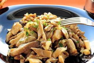 Жареные грибы в мультиварке