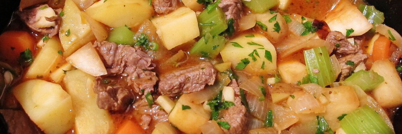 Гуляш из конины