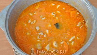 гуляш из куриной грудки