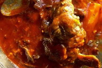 Гуляш из мяса нутрии