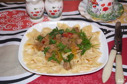 Гуляш с паприкой