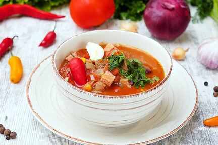 Гуляш с телятиной