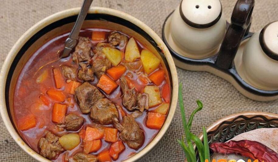 Рецепт супа гуляш по-венгерски