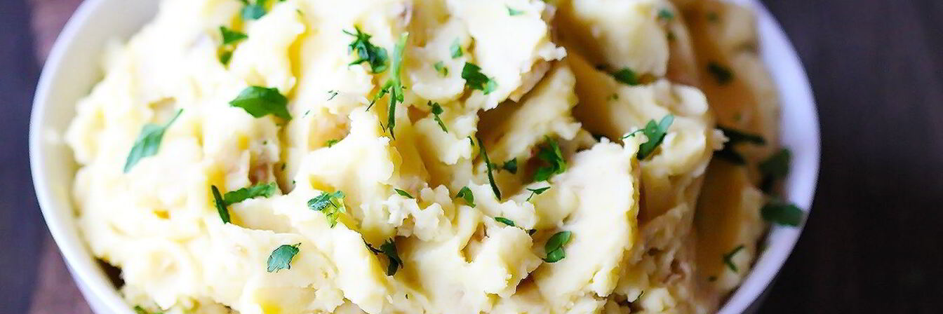 Картофельное пюре на воде