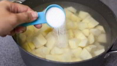 картофельное пюре на воде