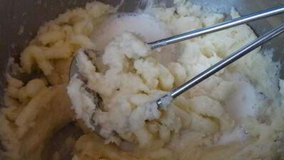 картофельное пюре с чесноком